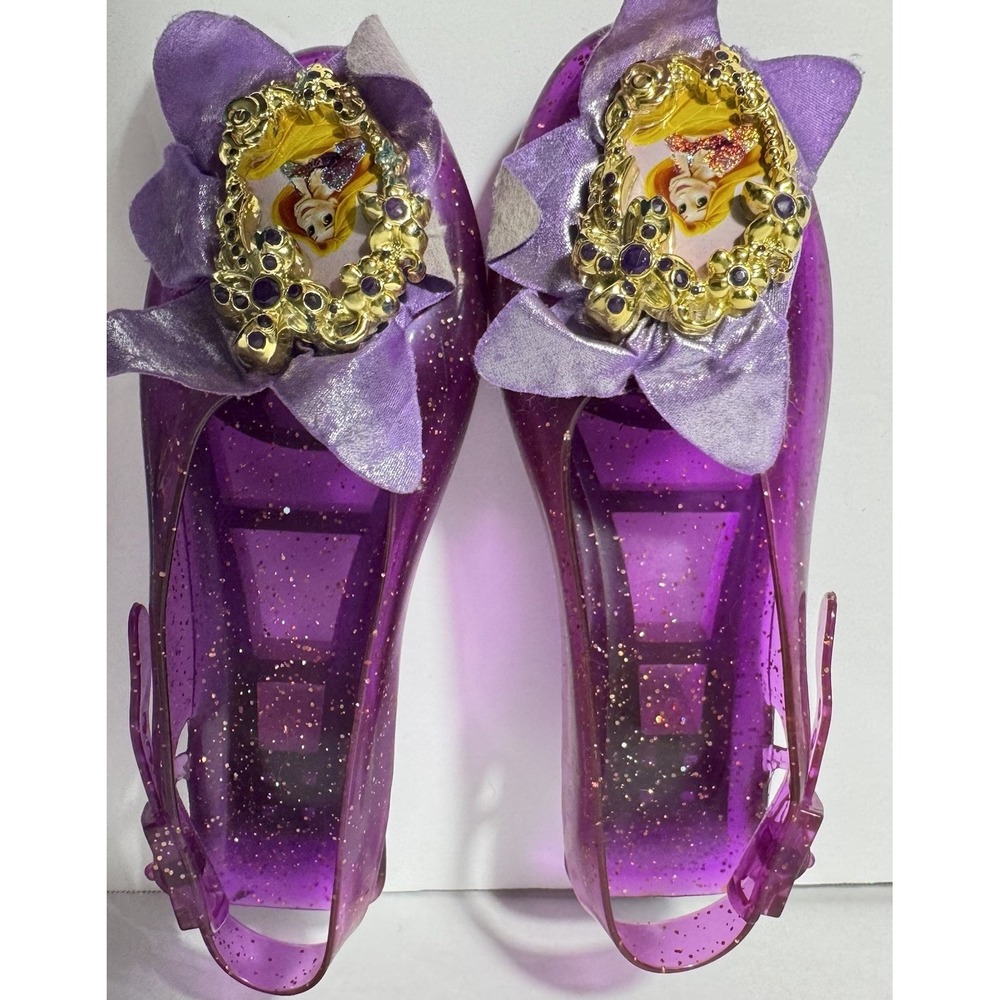 Y2K Rapunzel Sparkle Shoes Costume Accessory Kids Toddler Girls Disney Princess‎